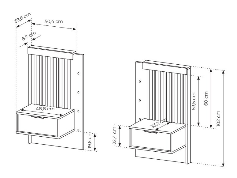 Natbordssæt Lusone 105