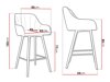 Barstol Jackson 102 (Sort + Magic Velvet 2258)