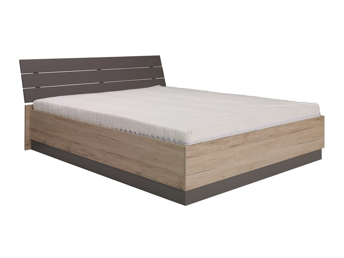 Soveværelses-sæt Murrieta 151 (San remo eg + Grå)