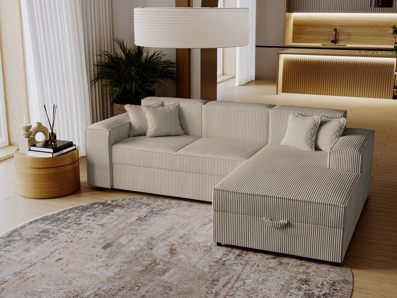 Hjørnesofa Clovis 116 (Poso 02)