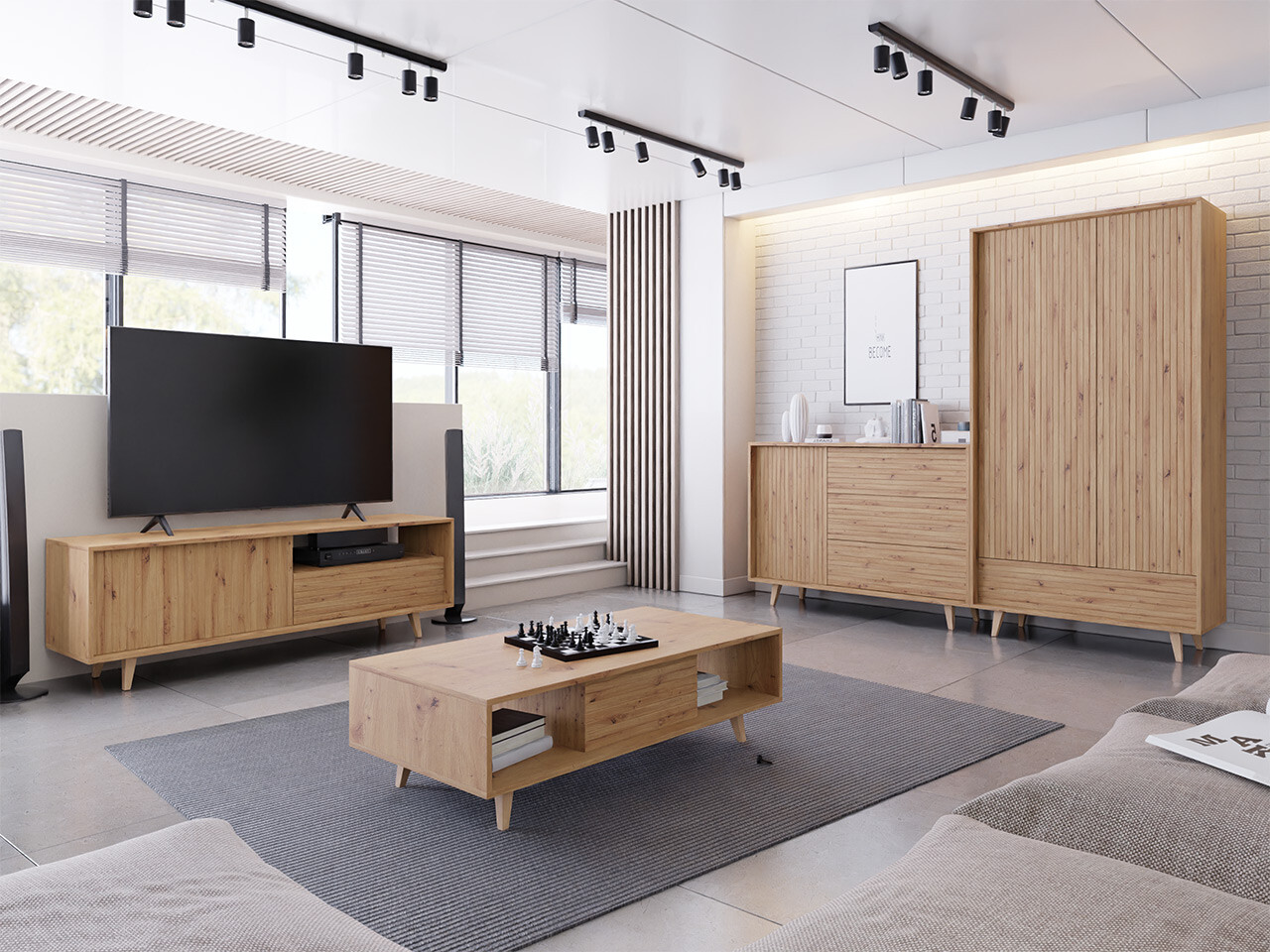 Stuemøbelsæt Comfivo Romtori 108