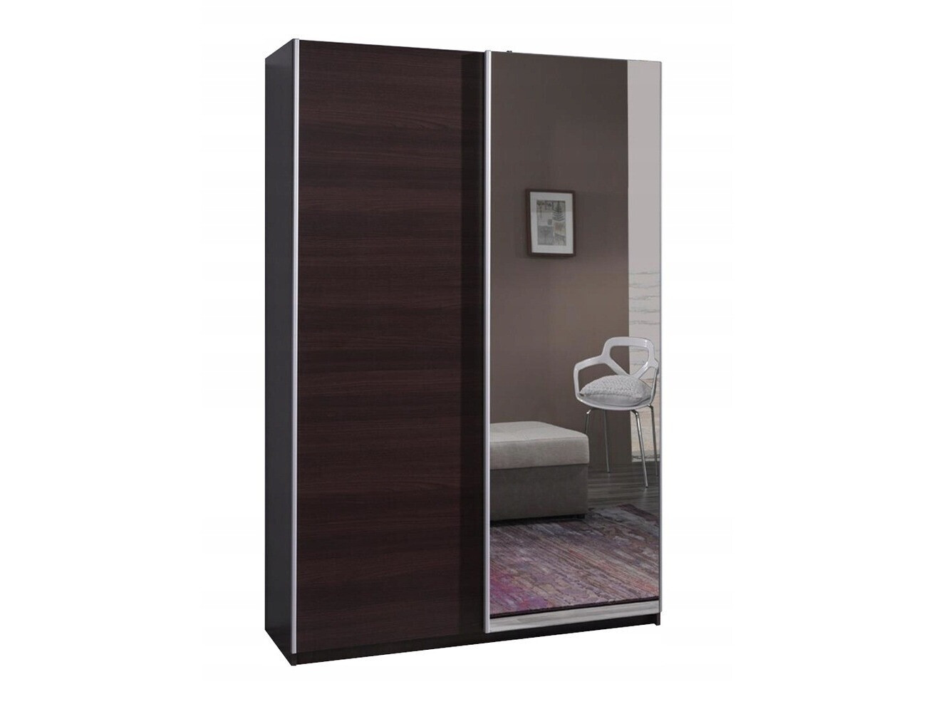 Garderobeskab Murrieta 112 (Wenge)