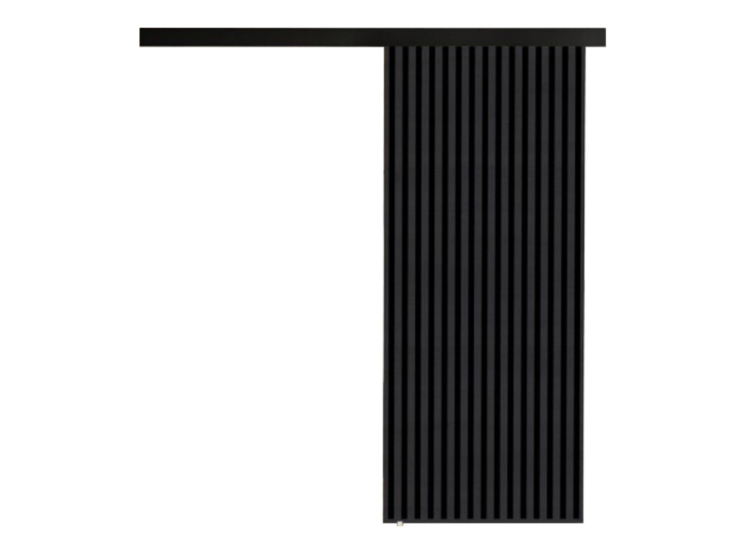 Skydedør Dover 202 (Antracit + Sort)