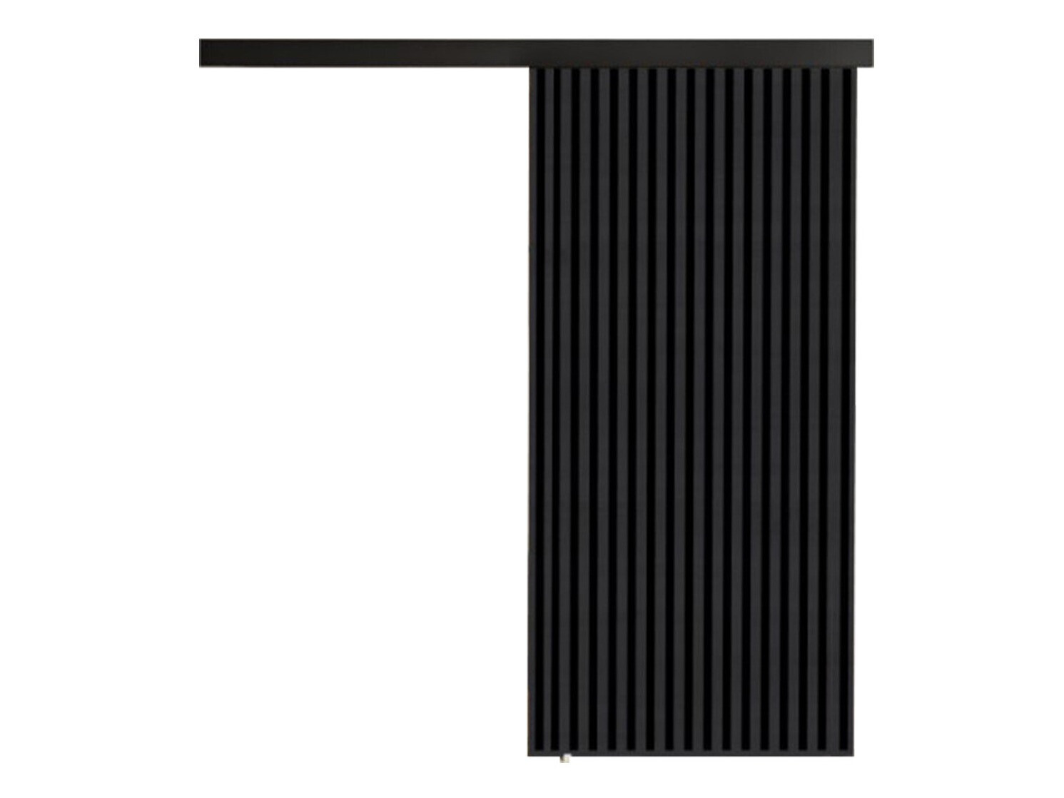 Skydedør Dover 203 (Antracit + Sort)