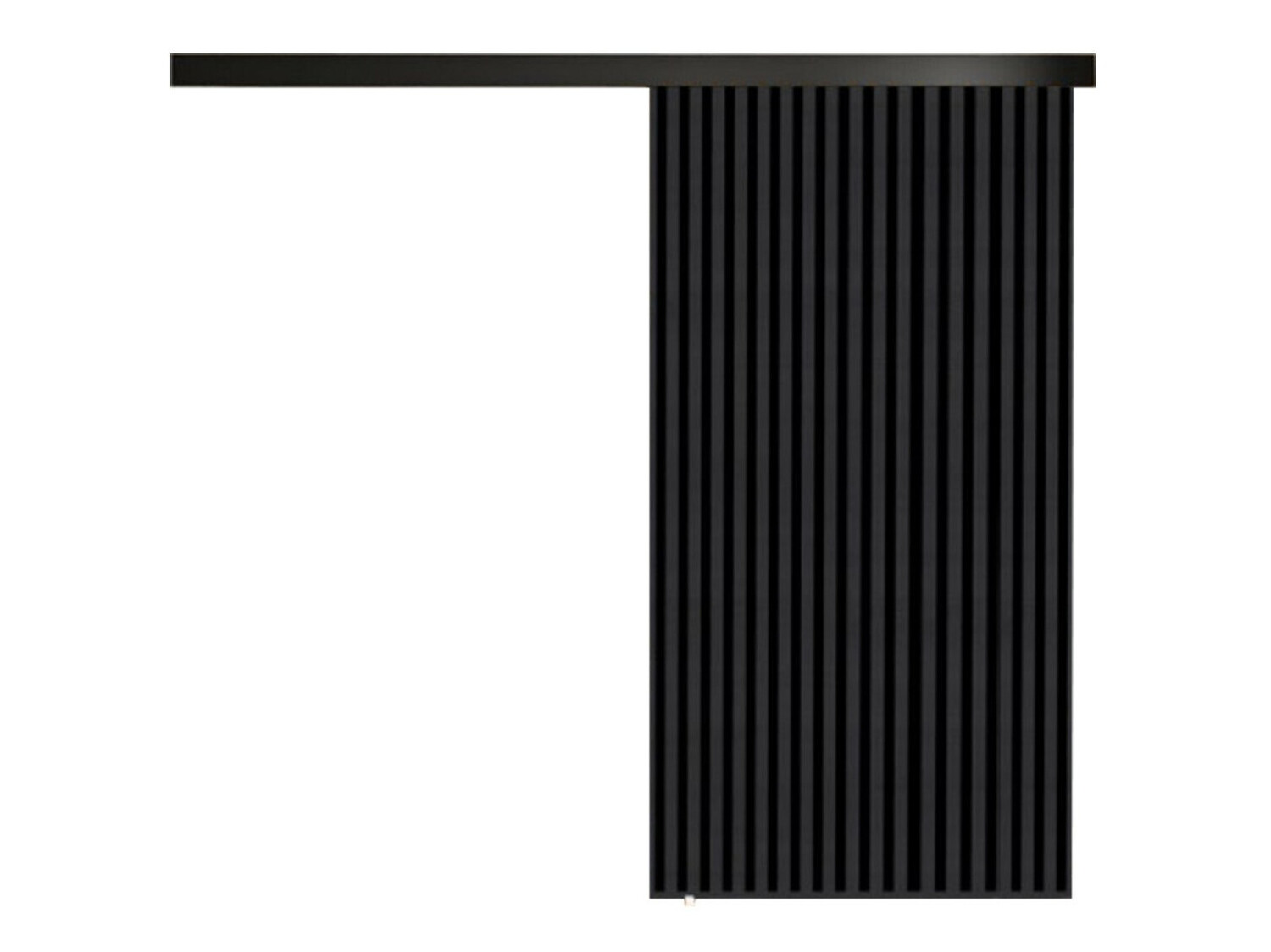 Skydedør Dover 204 (Antracit + Sort)