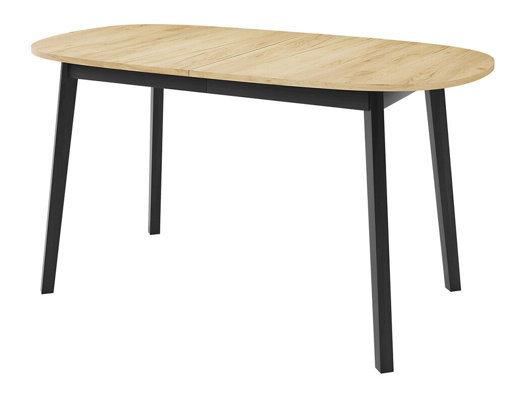 Bord Edmond 114 (Craft gylden eg + Sort)