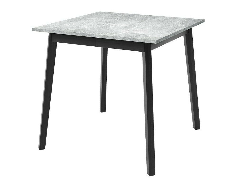 Spisestuesæt Edmond 116 (Grå marmor + Sort)
