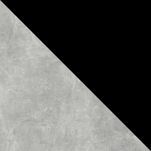 Spisestuesæt Edmond 116 (Grå marmor + Sort)