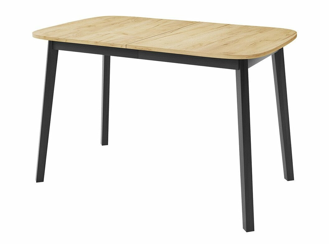 Spisestuesæt Edmond 117 (Craft gylden eg + Sort)