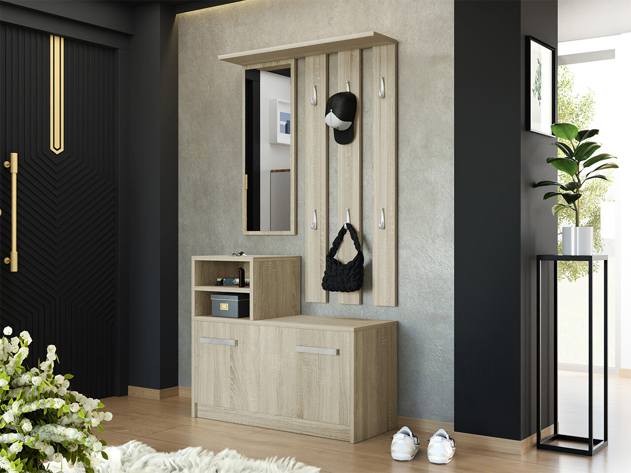 Entrésæt Candum (Sonoma eg)