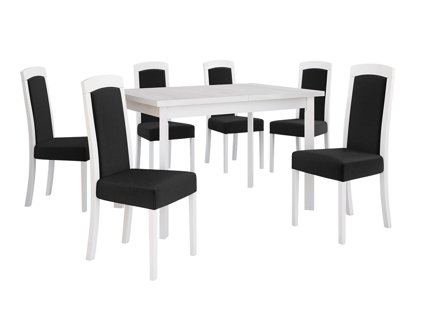 Spisestuesæt Victorville 351 (Hvid)