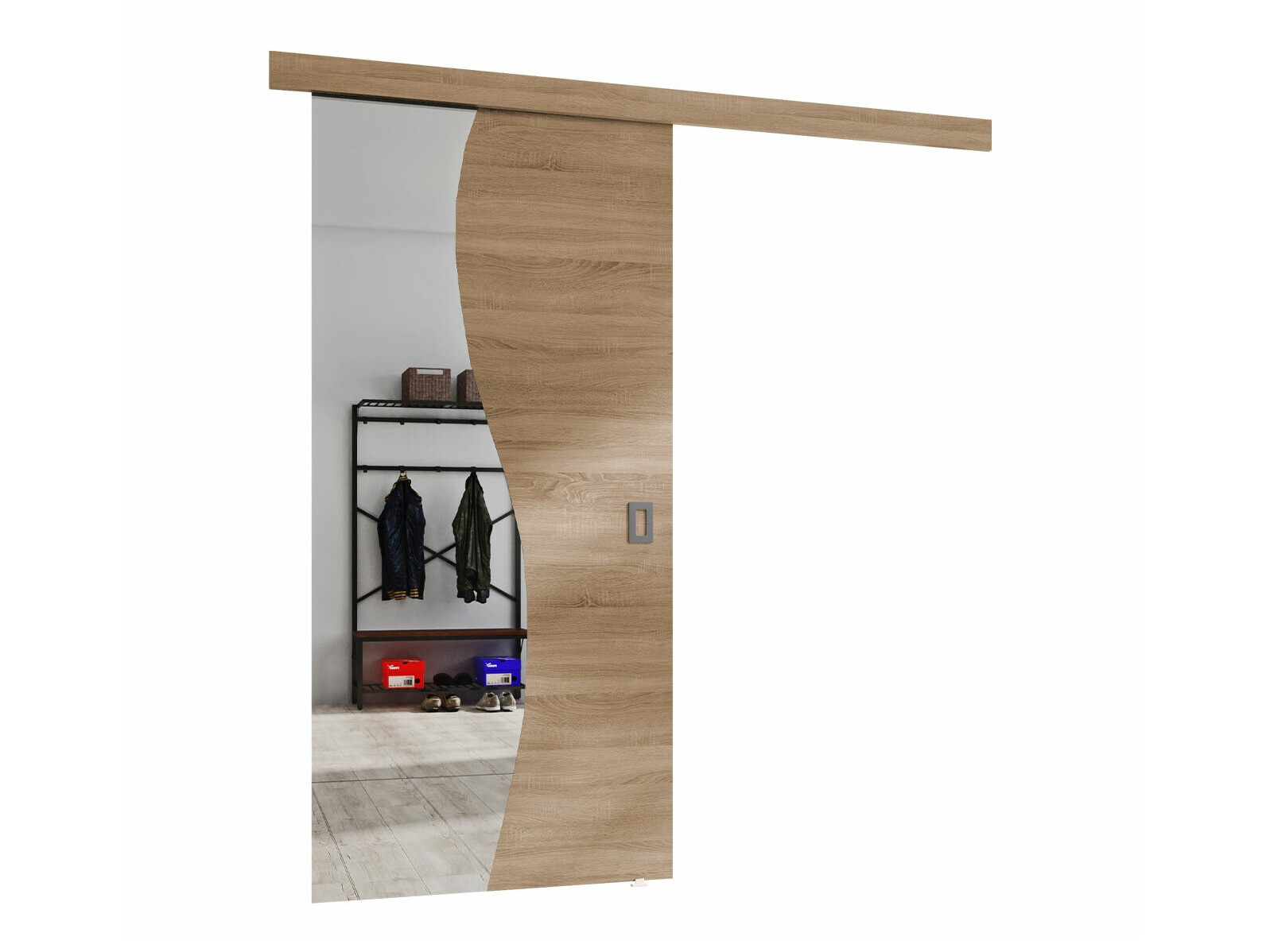 Skydedør Dover 213 (Sonoma eg)