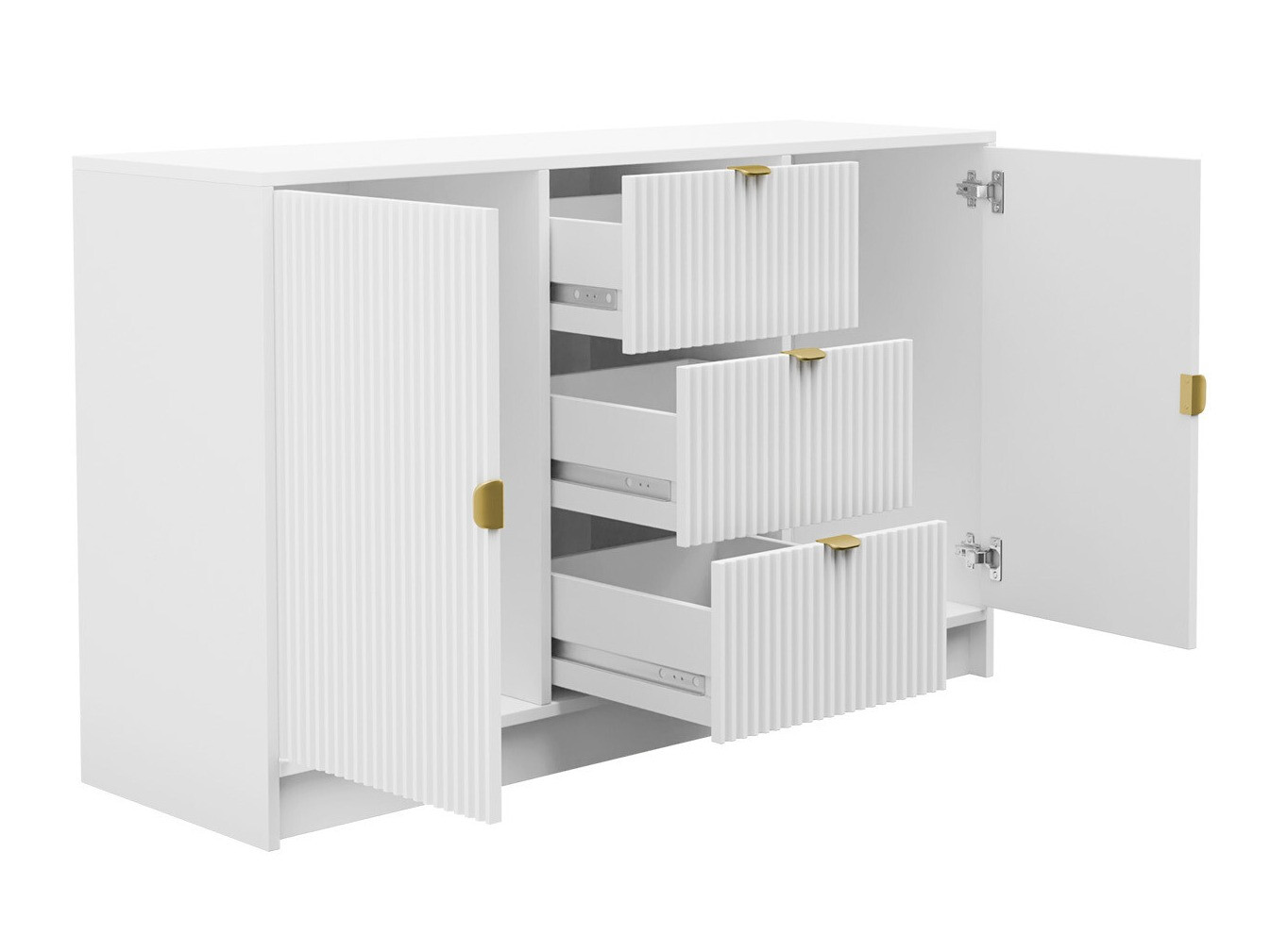 Stuemøbelsæt Comfivo Larmire 107 (Sort)