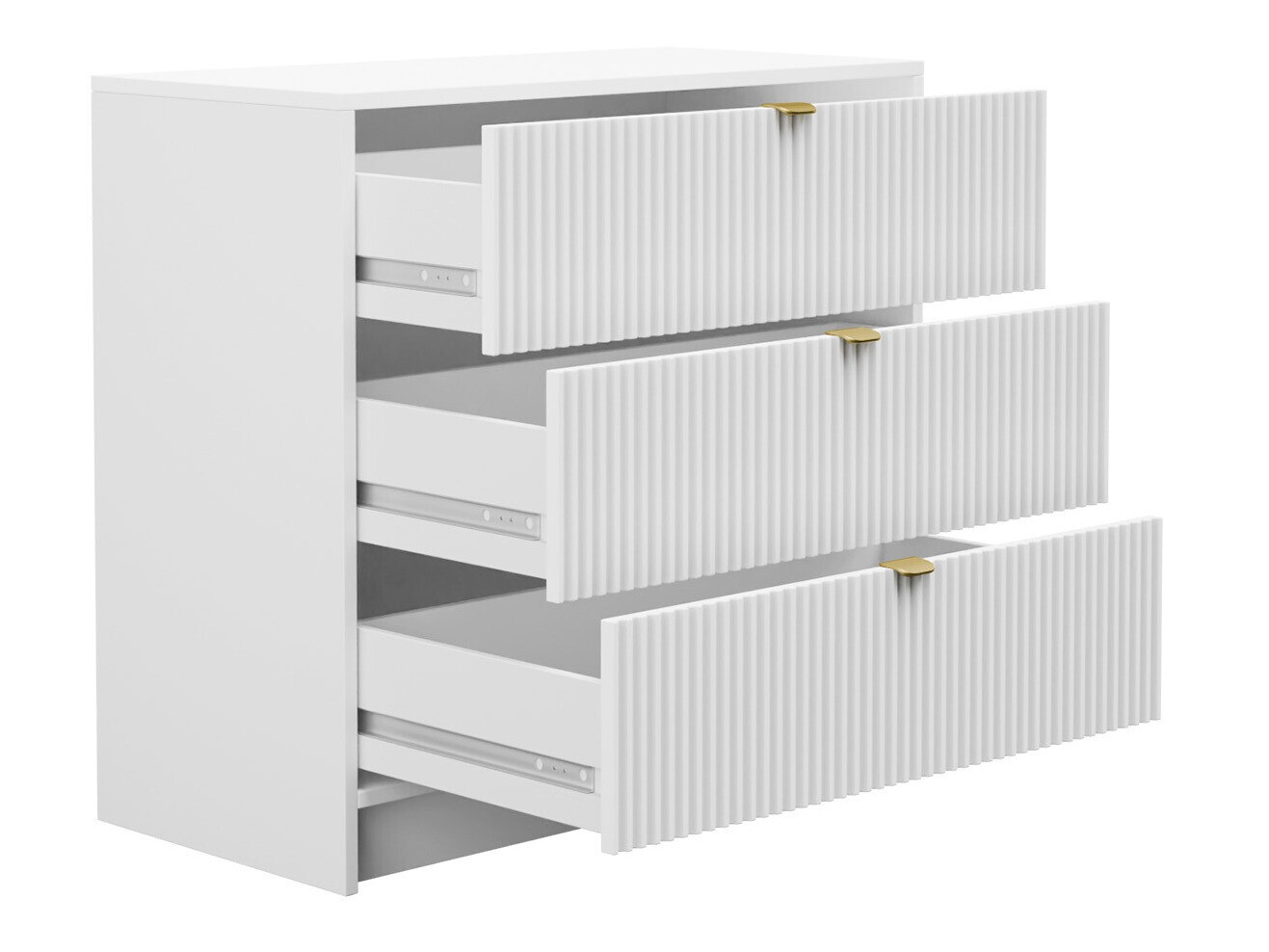 Stuemøbelsæt Comfivo Larmire 108 (Hvid)