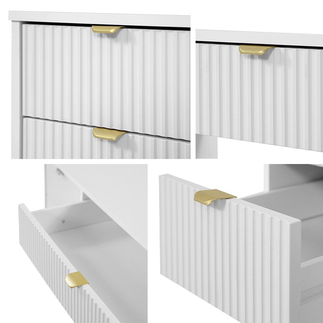 Stuemøbelsæt Comfivo Papilio I (Hvid)