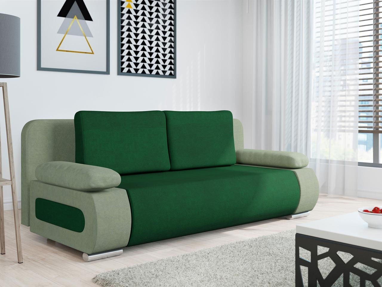 Sovesofa Comfivo Pudor (Uttario Velvet 2954 + Uttario Velvet 2951)