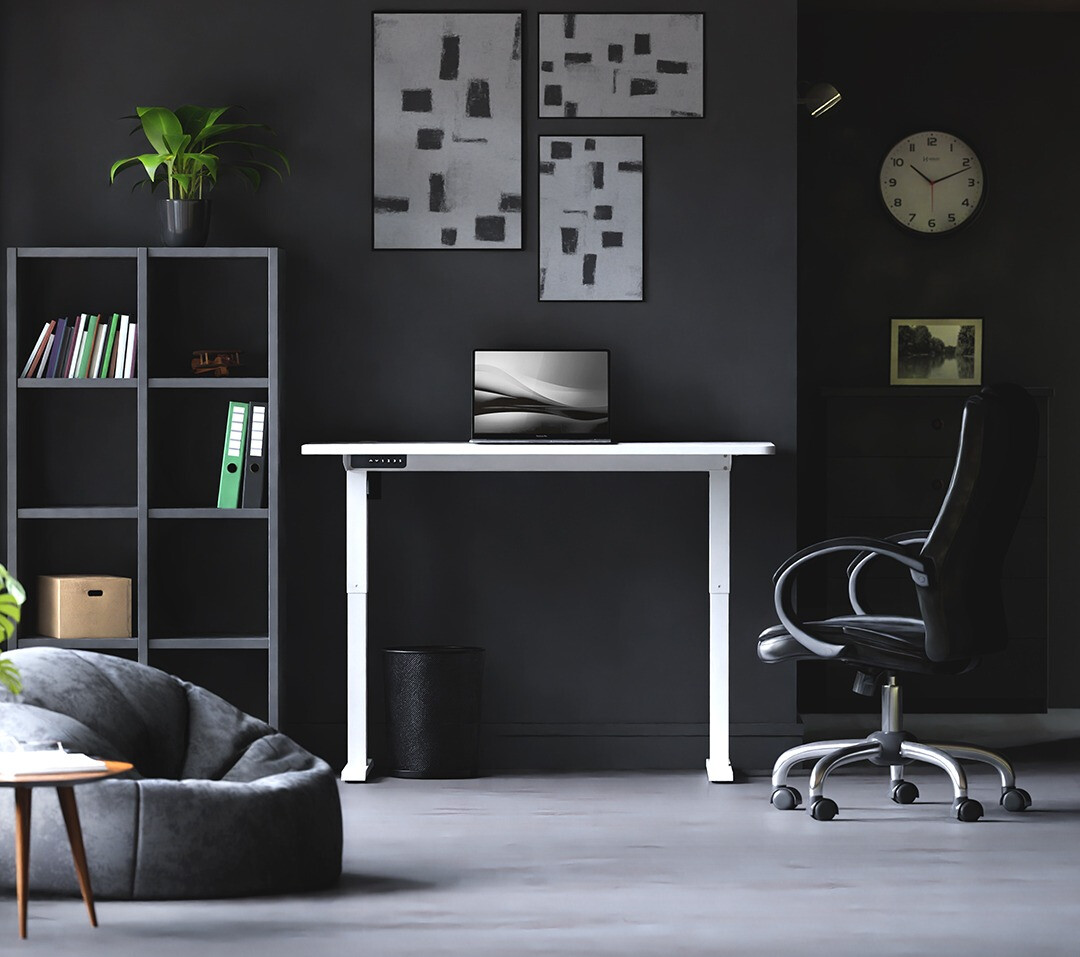 Hæve-sænkebord Lodi 100 (Hvid)