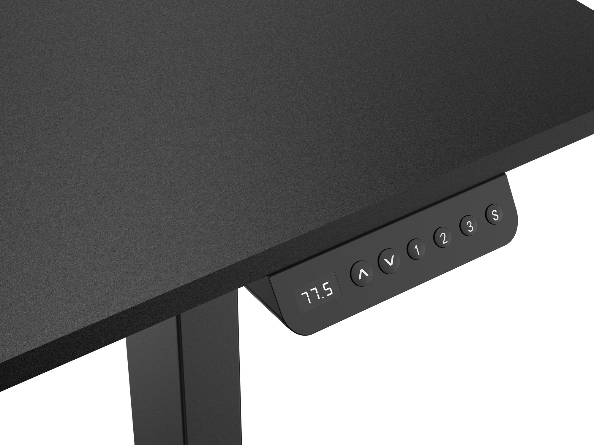 Hæve-sænkebord Lodi 100 (Sort)