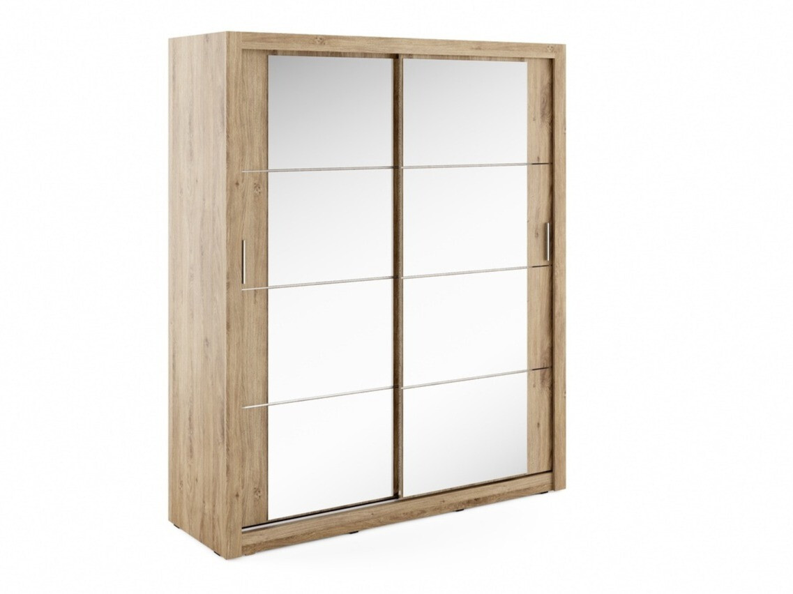 Garderobeskab Fresno 102 (Lys eg)
