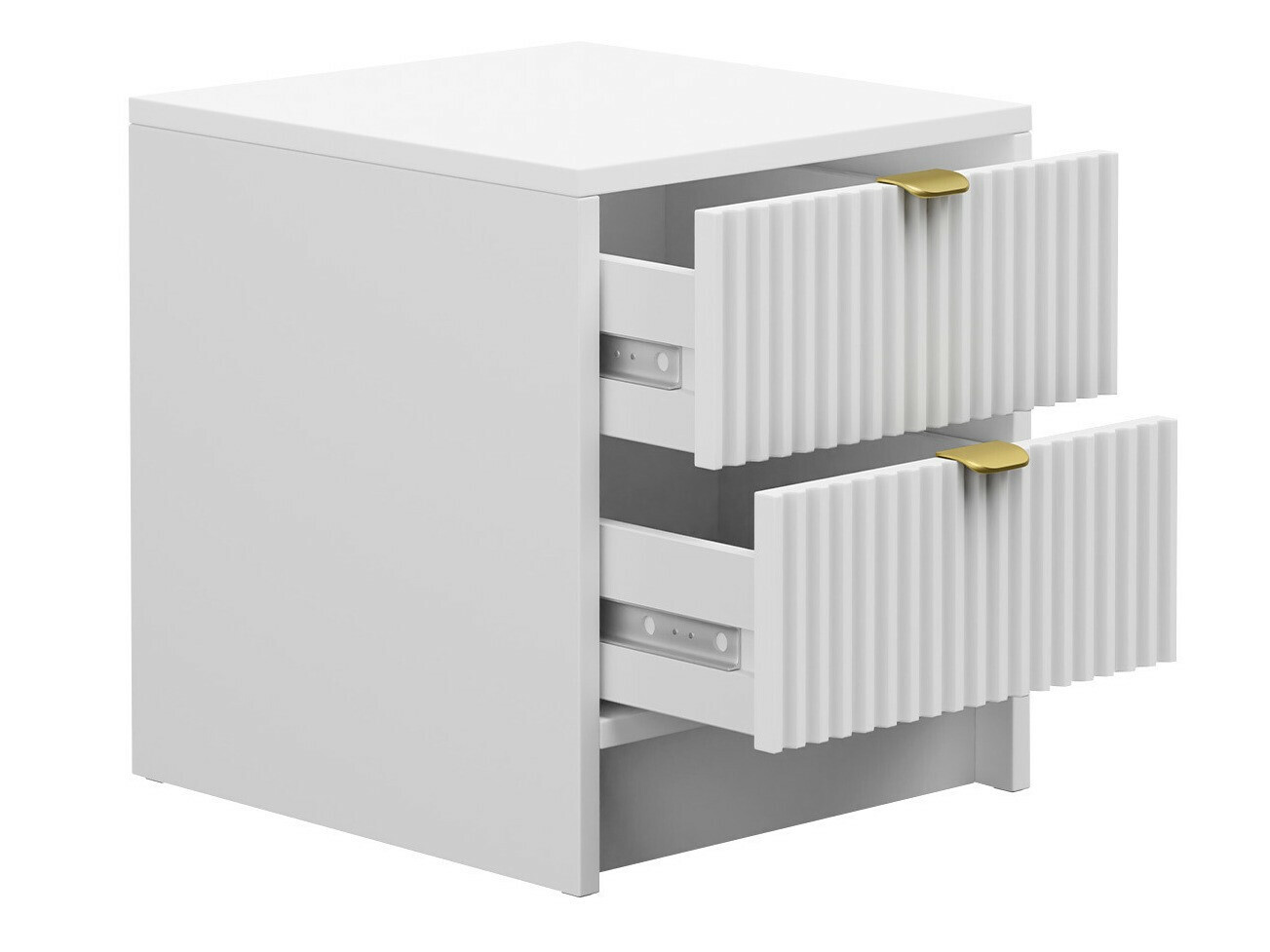 Sengebord Comfivo Papilio (Hvid)