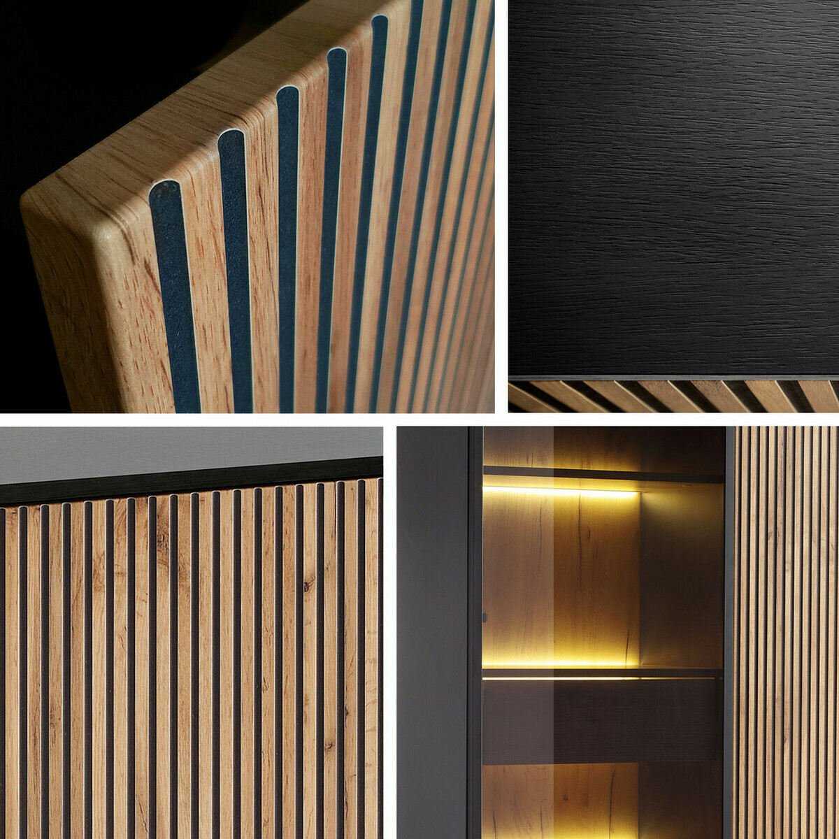 Skænk Manal (Sort + Wotan eg)