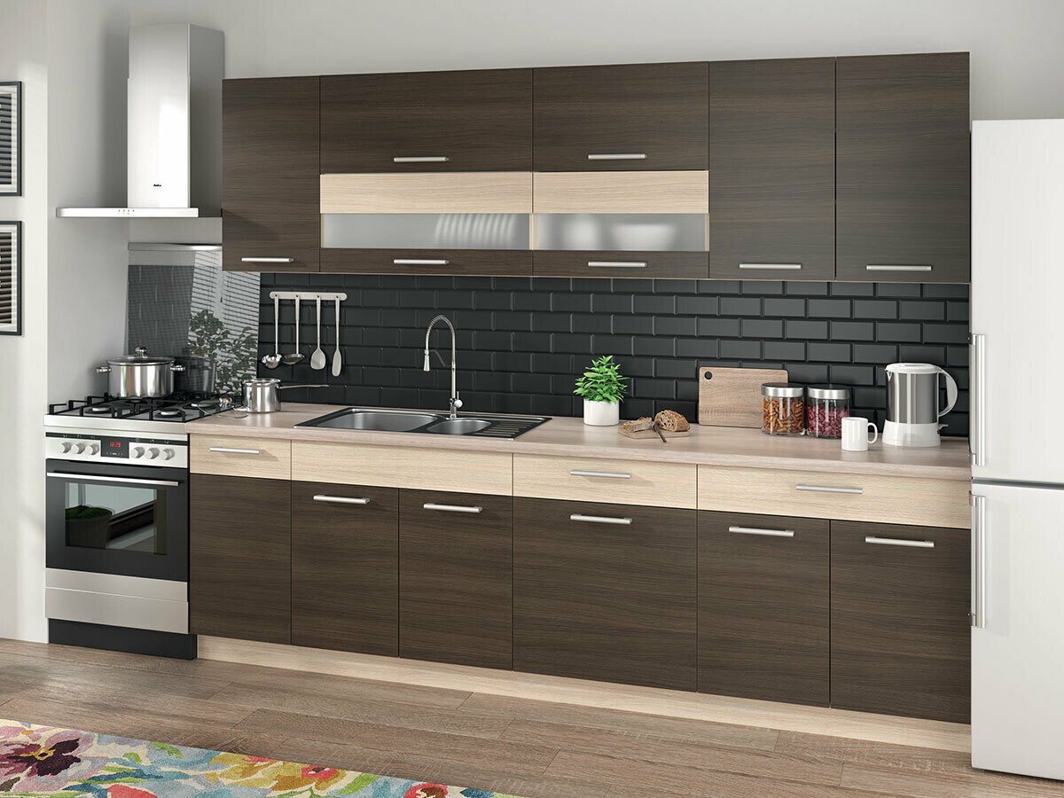 Modulvægskab Mode Dark 122