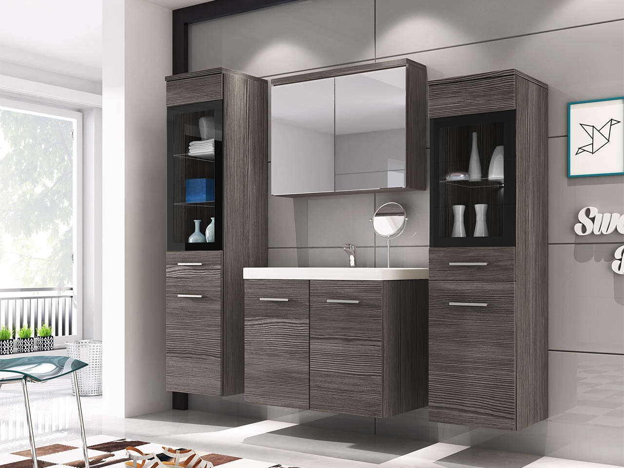 Badeværelsessæt Sarasota 140 (Bodega)