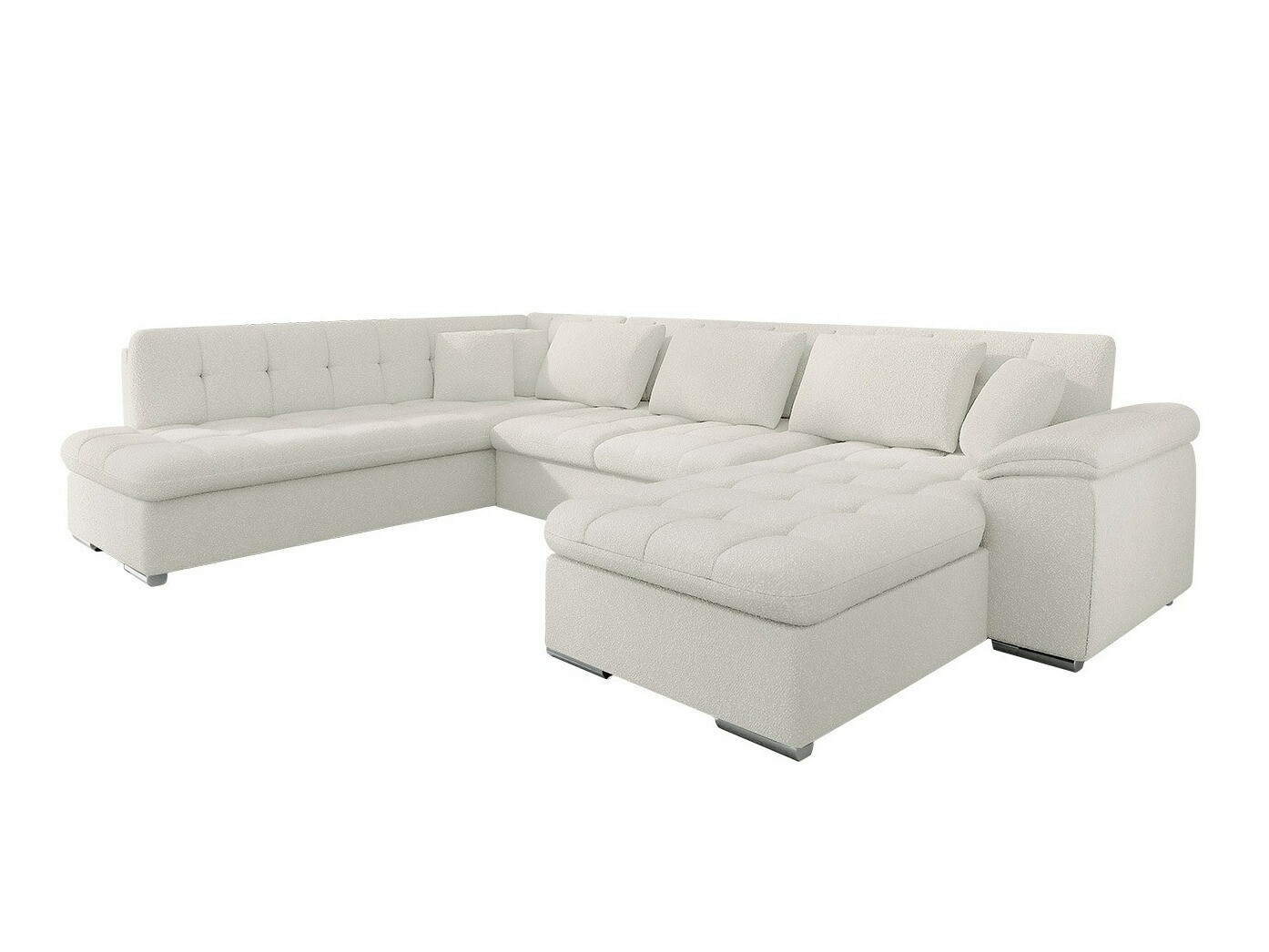 Hjørnesofa Comfivo Gemma VI (Boucle Baloo 2073)