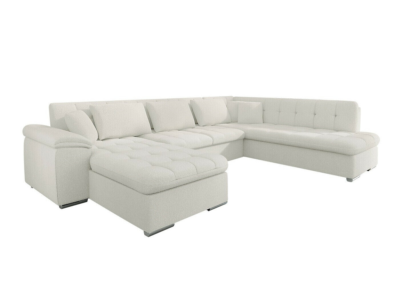 Hjørnesofa Comfivo Gemma VI (Boucle Baloo 2073)