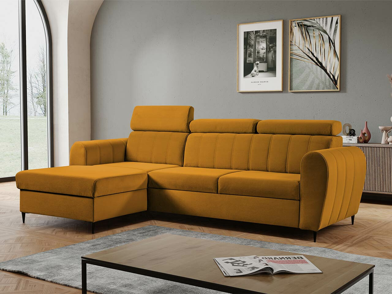 Hjørnesofa Temple 126 (Kronos 01)