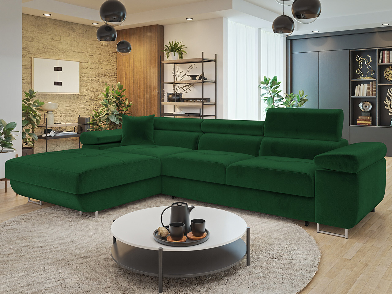 Hjørnesofa Comfivo Eliferu 102 (Manila 35)