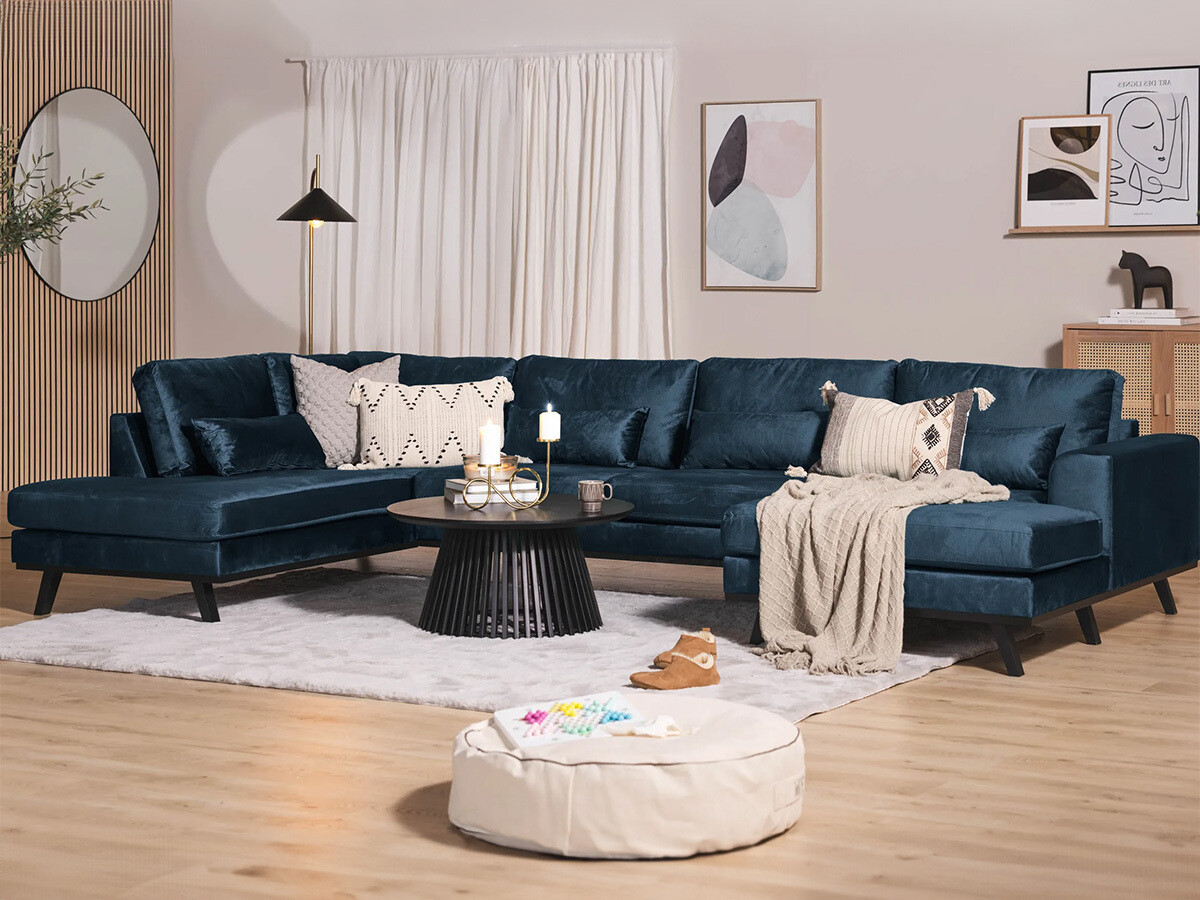 Hjørnesofa Floromo 101 (Monolith 77)