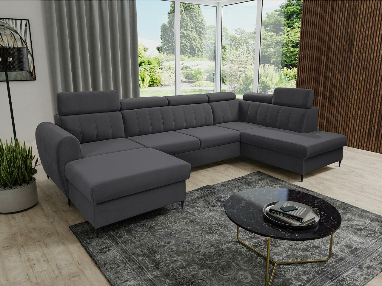 Hjørnesofa Temple 128 (Kronos 22)