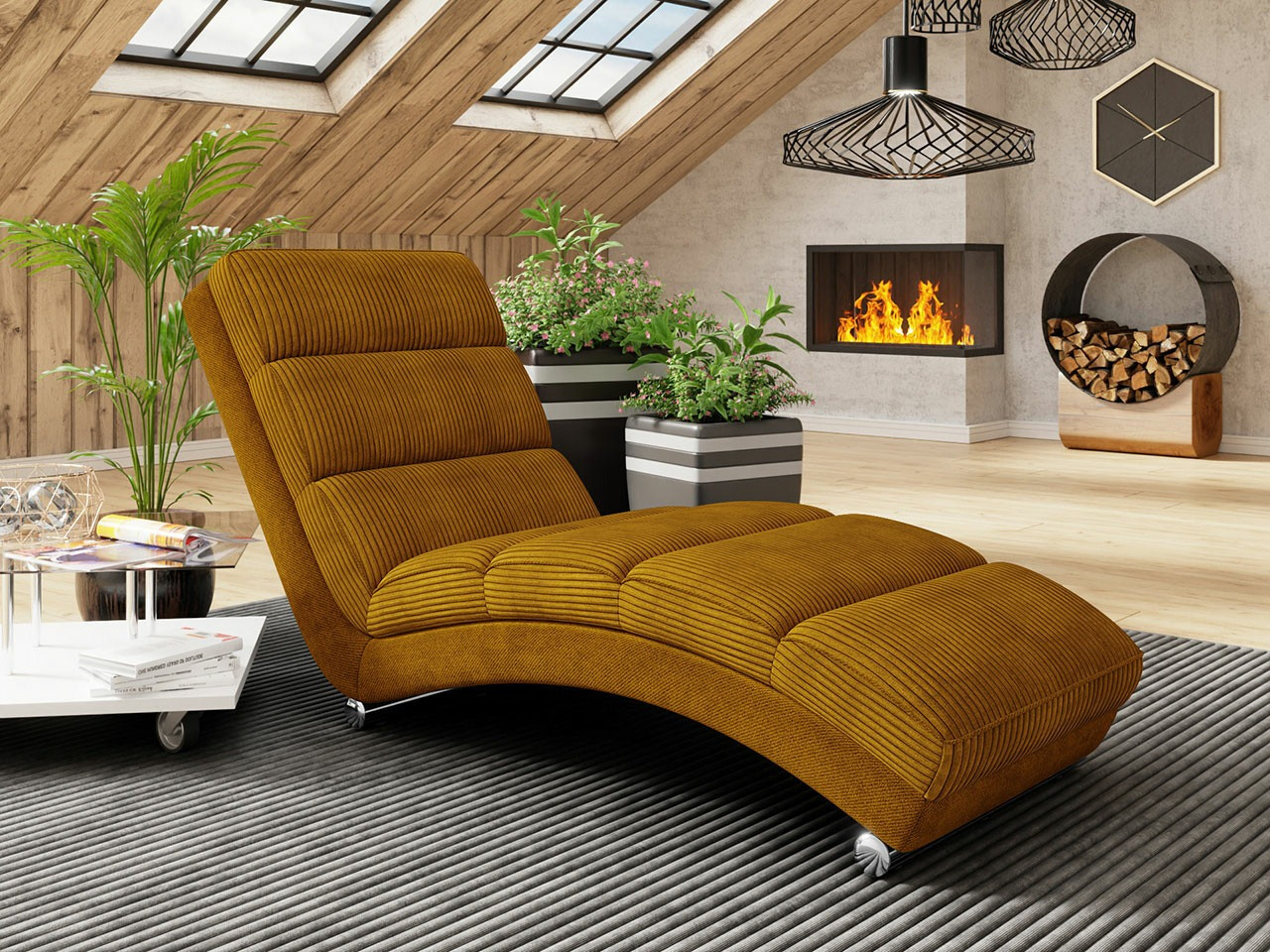 Chaiselong Comfivo 109 (Poso 01 + Kronos 01)