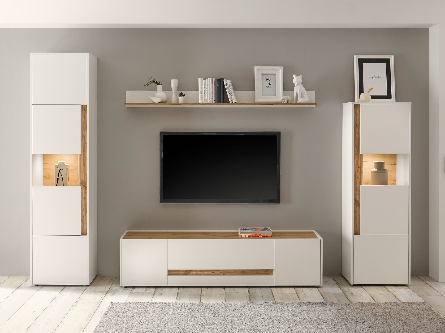 Reol Elbsori 100 (Hvid + Wotan eg)