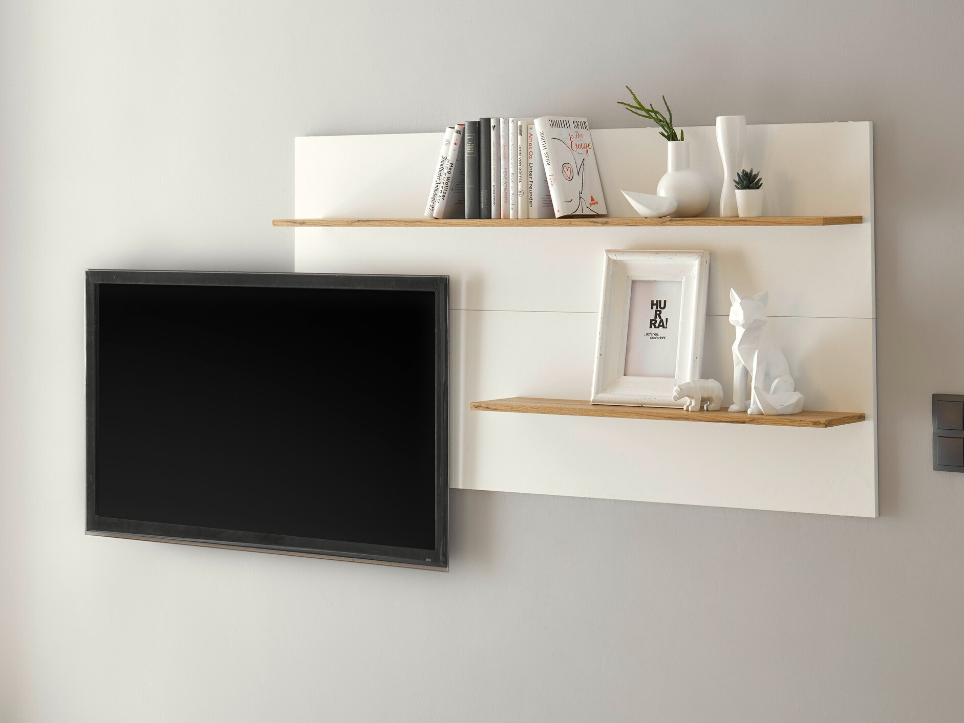 Vægreol Elbsori 112 (Hvid + Wotan eg)