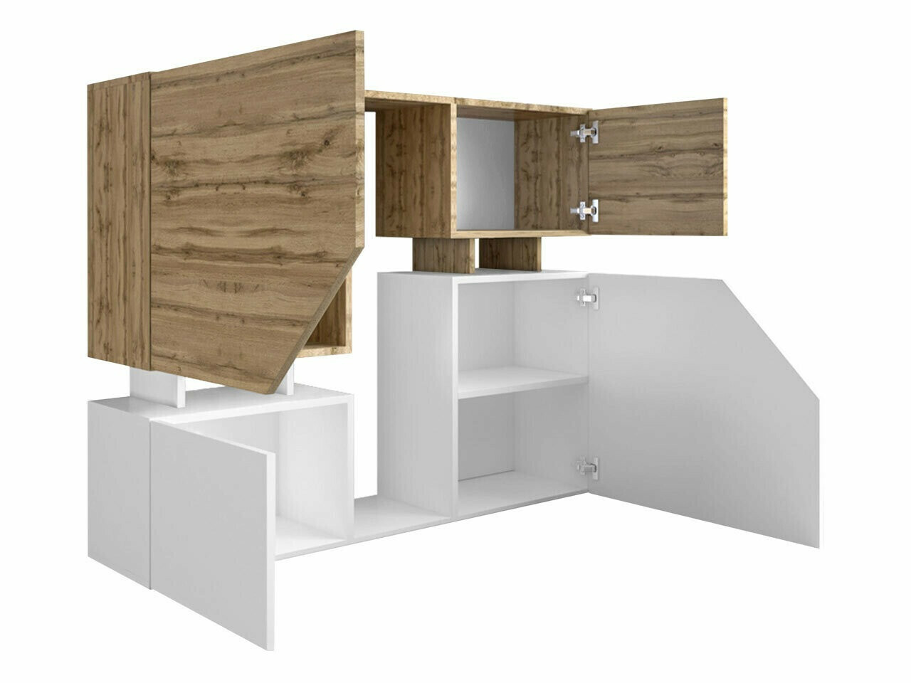 Skænk Comfivo Daldune (Wotan eg + Antracit)