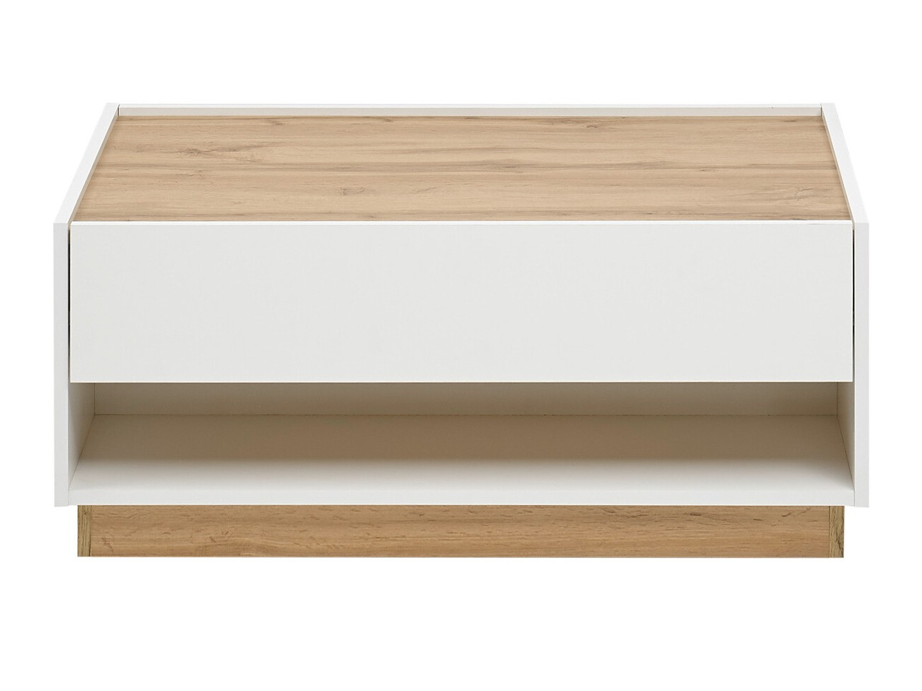 Sofabord Elbsori 123 (Hvid + Wotan eg)