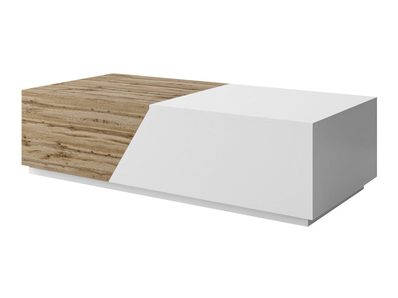 Transformer sofabord Comfivo Daldune (Wotan eg + Hvid)