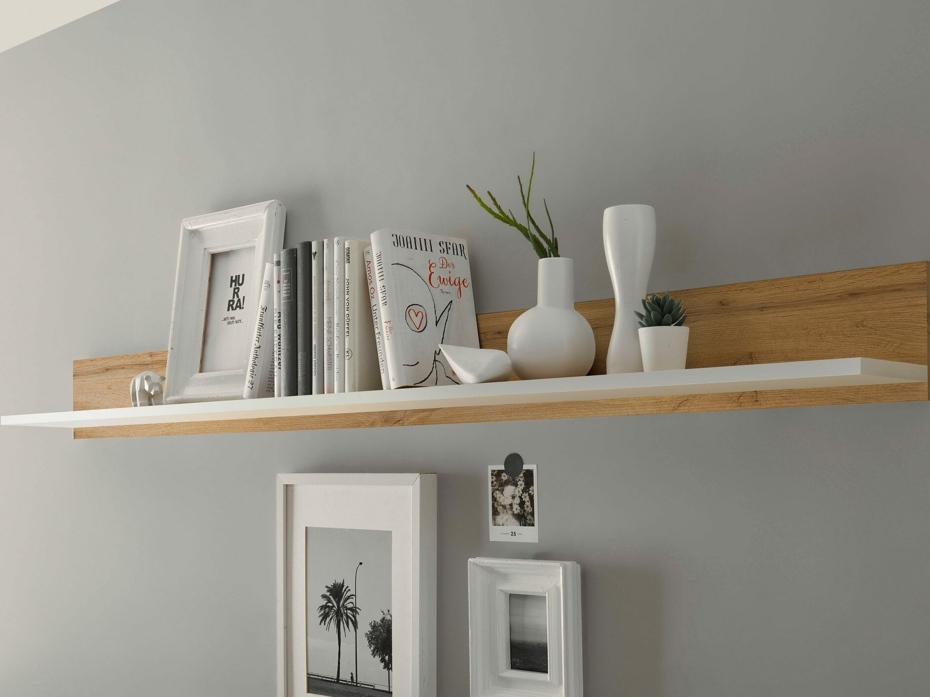 Vægreol Elbsori 126 (Wotan eg + Hvid)