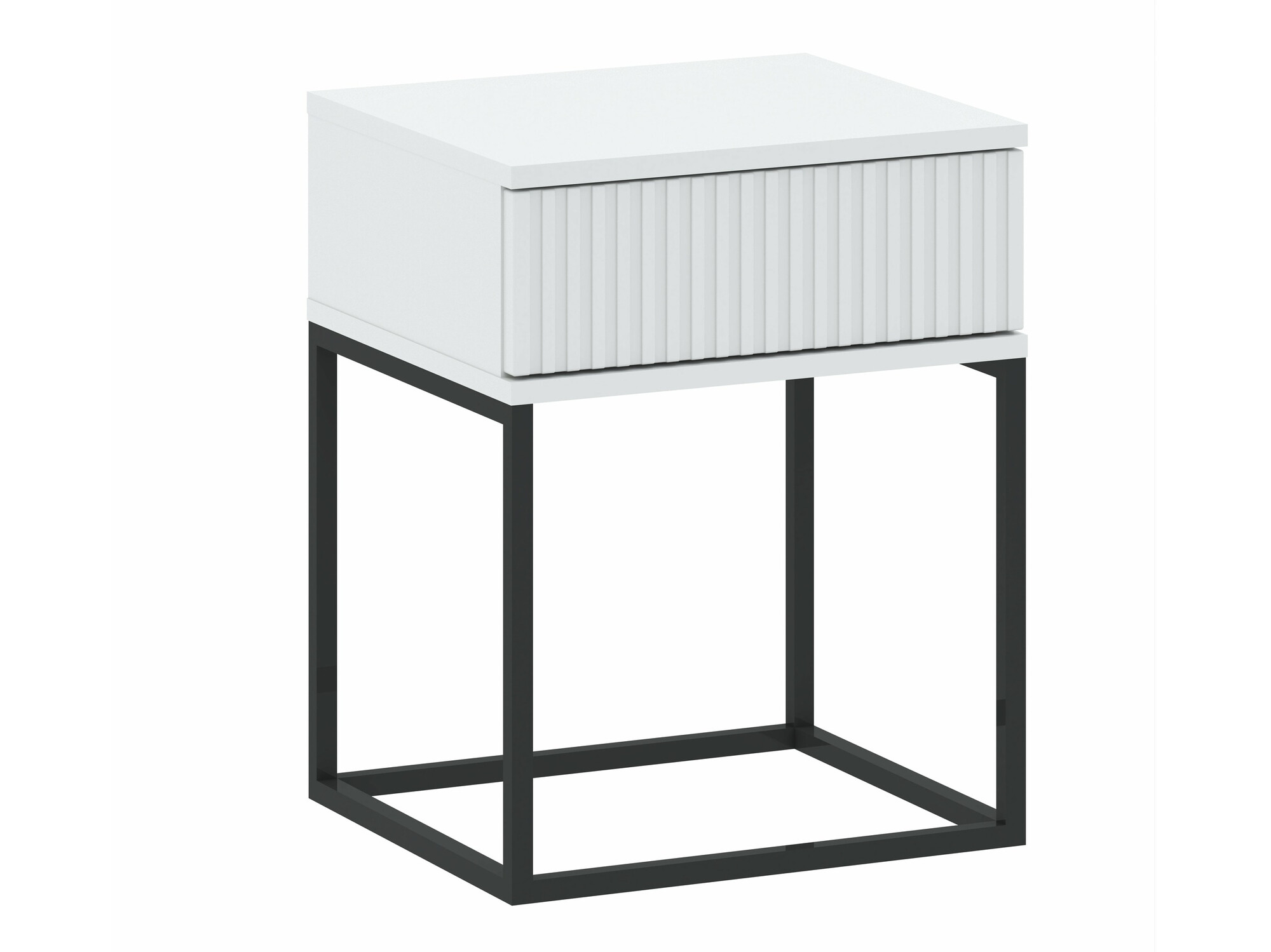 Sengebord Bristol 189 (Hvid)