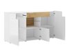 Kommode Torsone 108 (Antracit + Gloss antracit + Grandson eg)