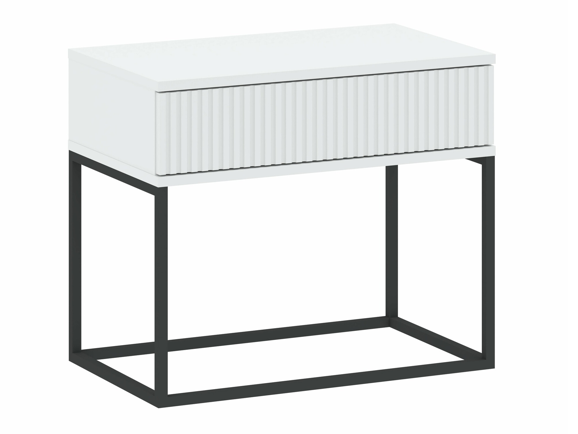 Sengebord Bristol 190 (Hvid)