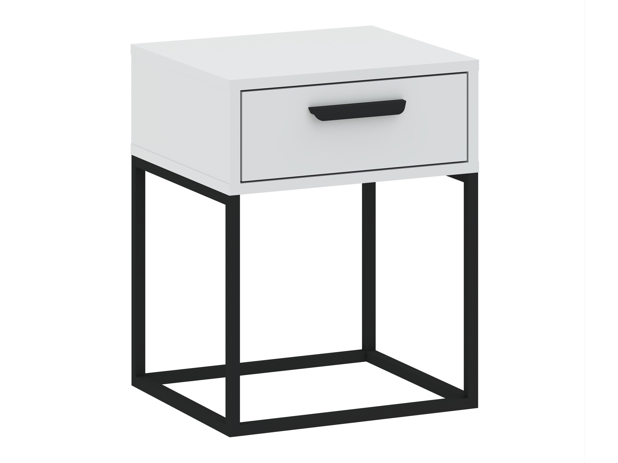 Sengebord Bristol 191 (Hvid)