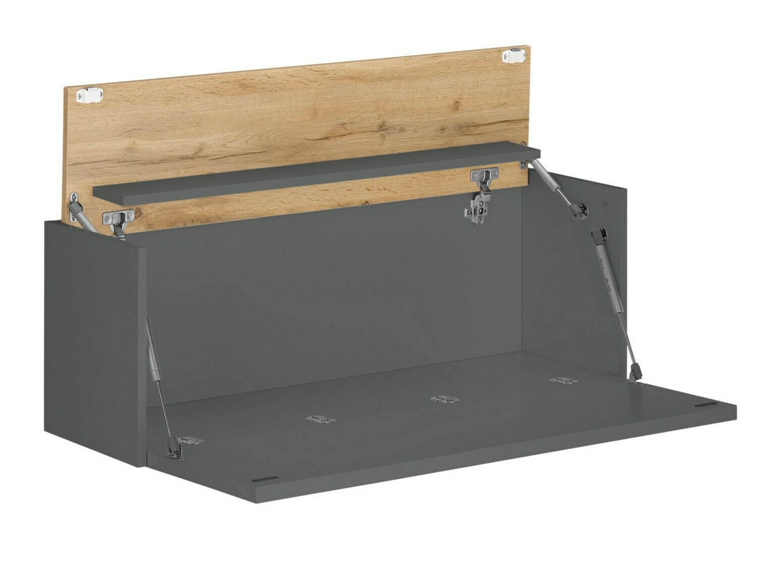 Stuemøbelsæt Elbsori 137 (Antracit + Wotan eg)