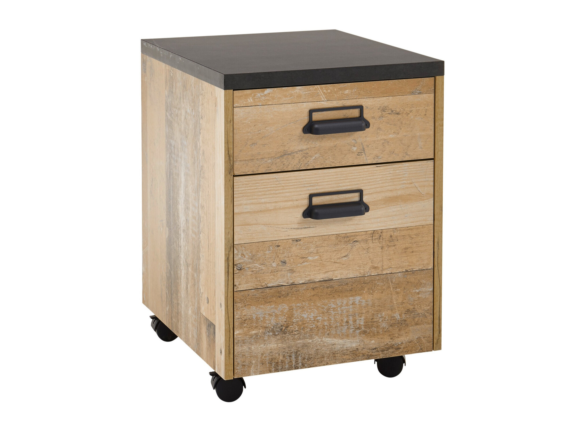 Skuffesektion Cirtale 103 (Modnet træ + Antracit)