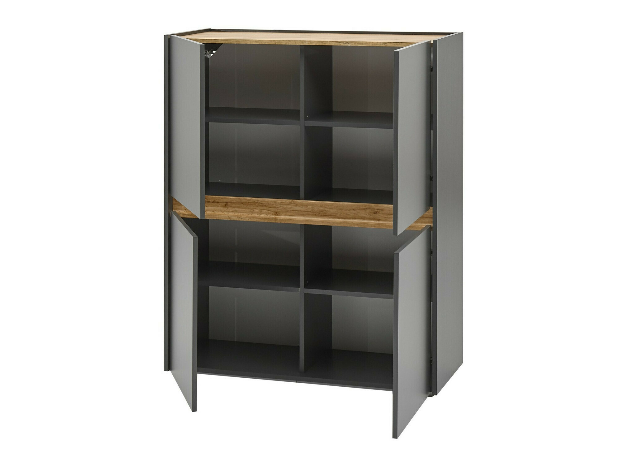 Stuemøbelsæt Elbsori 147 (Antracit + Wotan eg)