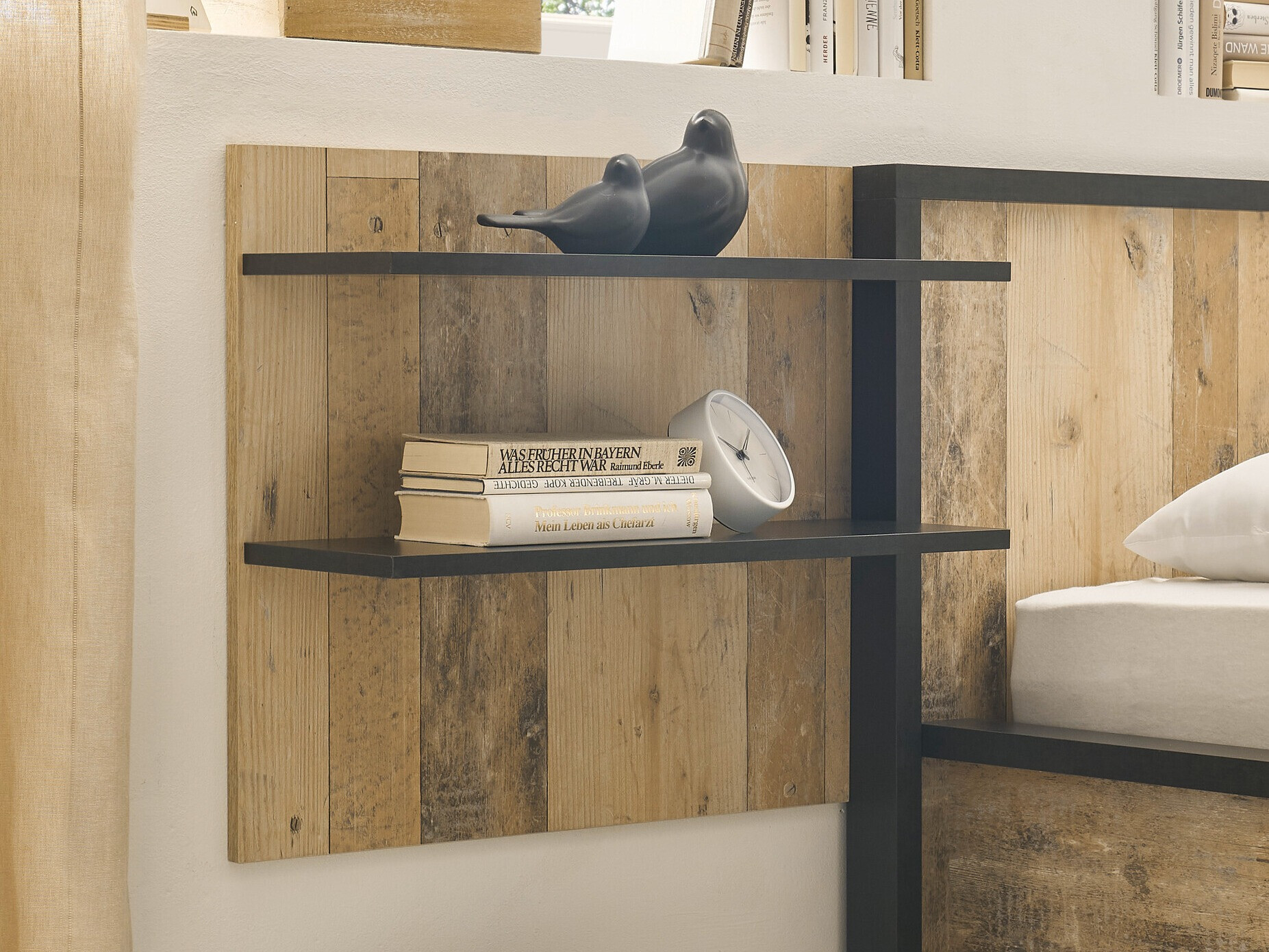 Vægreol Cirtale 105 (Modnet træ + Antracit)