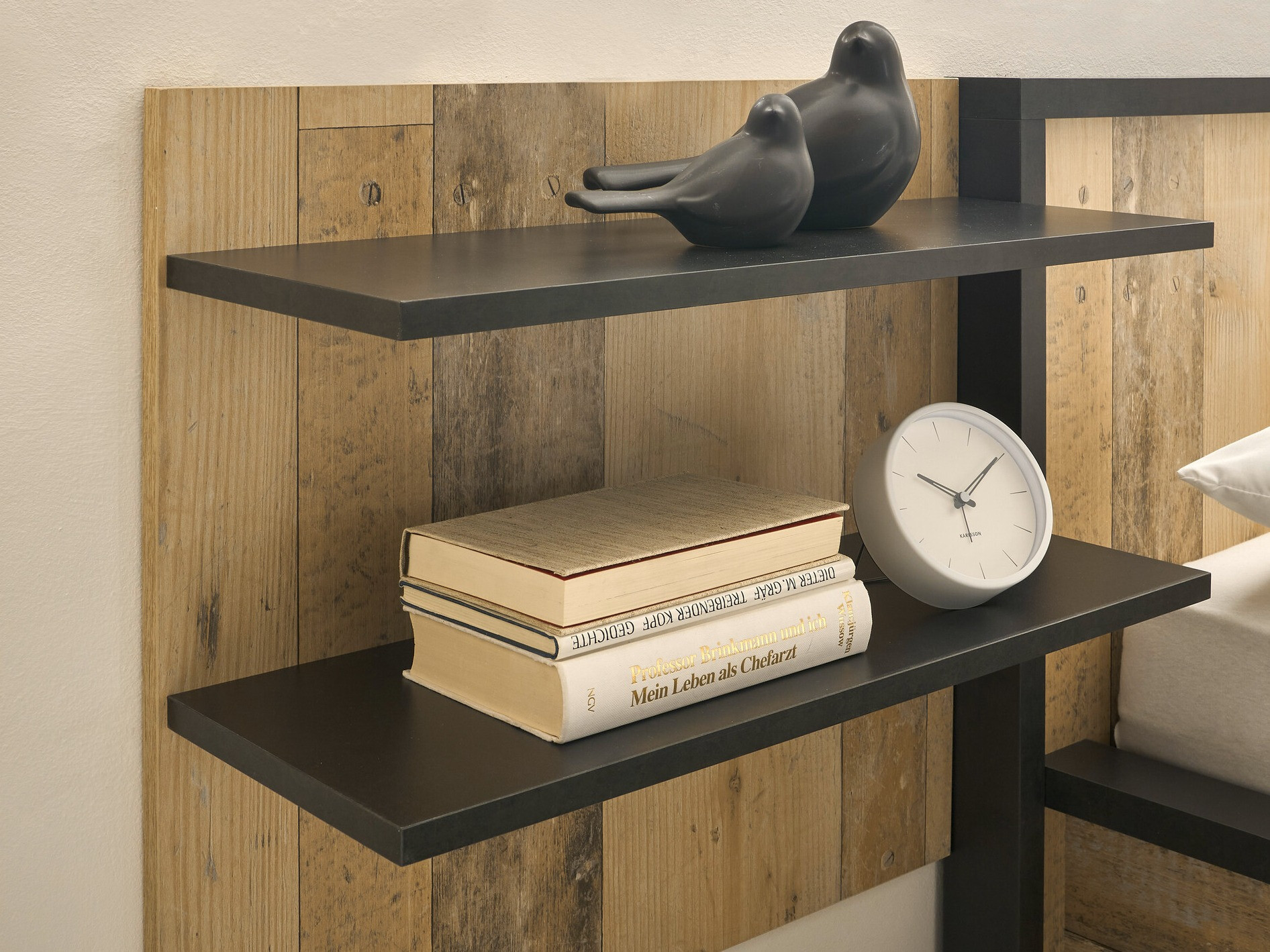 Vægreol Cirtale 105 (Modnet træ + Antracit)