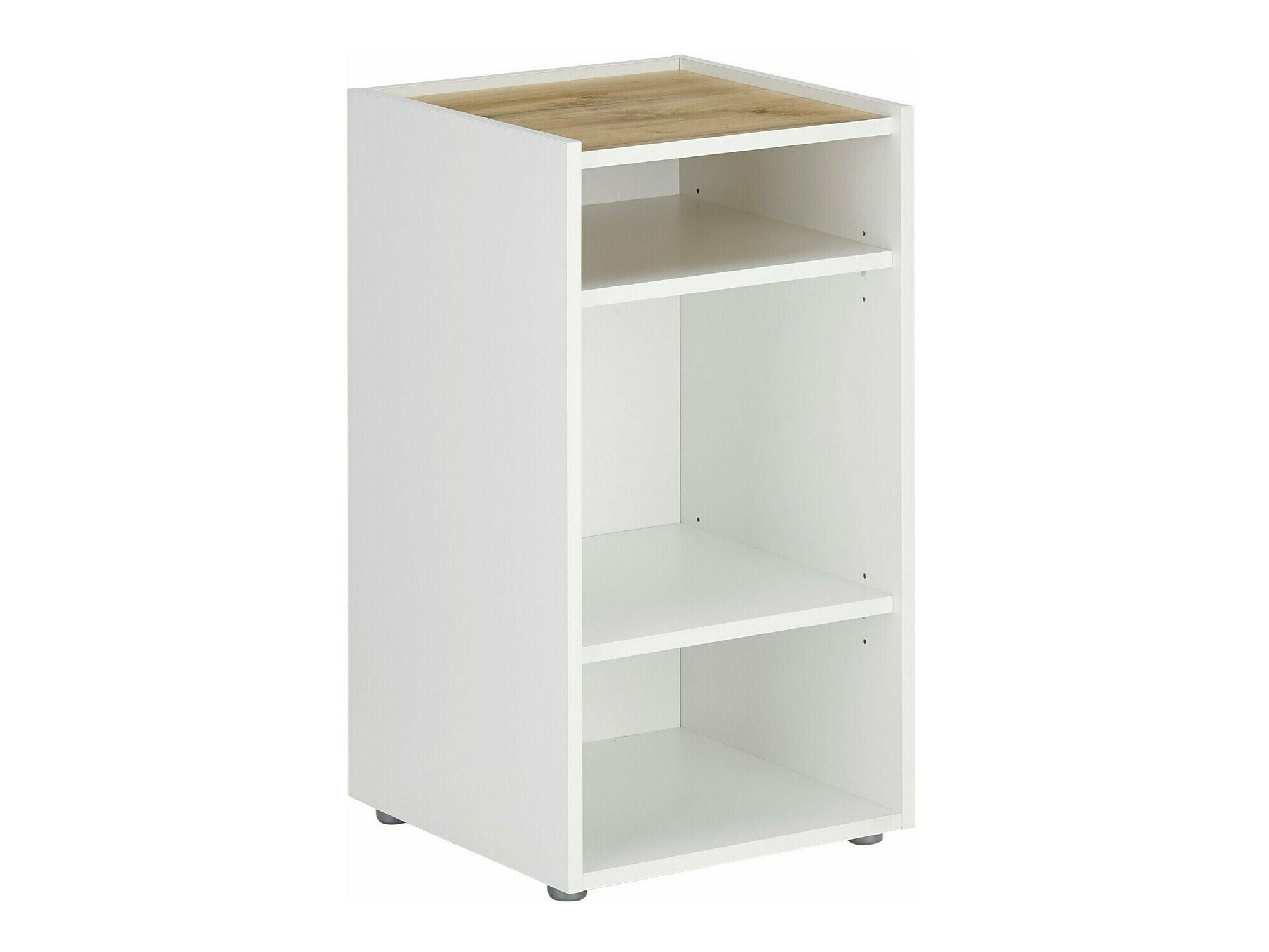 Hjemmekontorsæt Elbsori 150 (Hvid + Wotan eg)